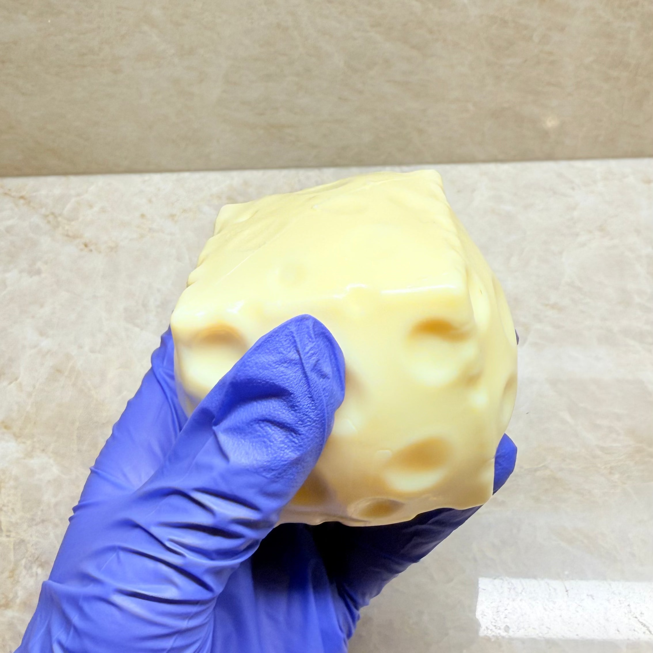Perfect Size Crunchy Yellow Cheese